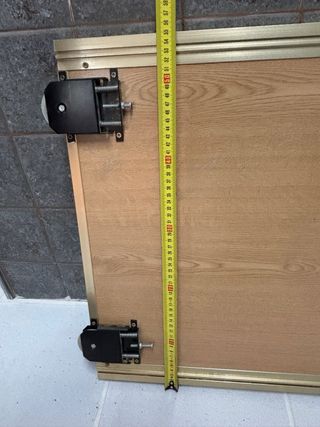 6 Puertas Correderas frente Armario Madera 55x240