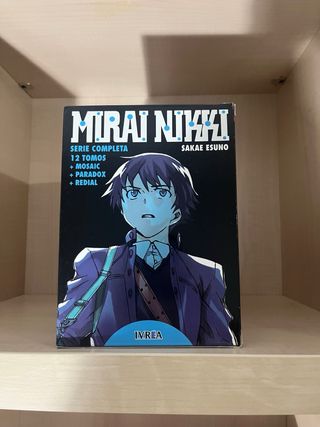 Colección completa Mirai Nikki con cofre + extras
