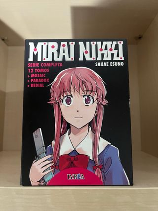 Colección completa Mirai Nikki con cofre + extras