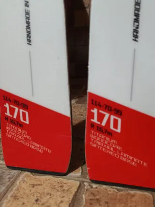 Esquís Lusti RC Titanium Race GS 170cm