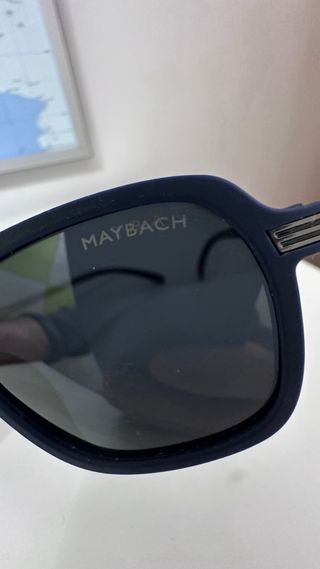 Gafas de sol Maybach Negras y Azules Polarizado.