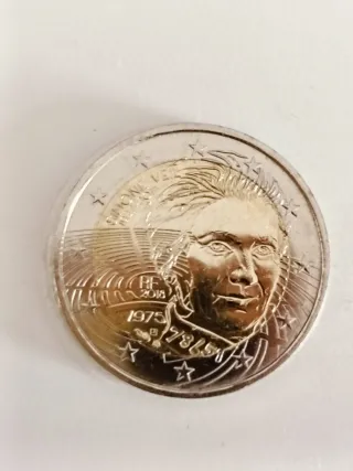 Moneda 2 euros Francia 2018 Simone Veil