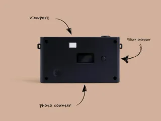 Cámara digital estilo analógica KLIK.