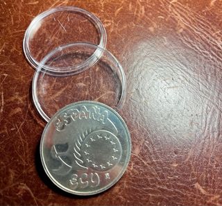 Moneda de Plata Carlos V Augusto 1989