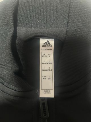 Chaqueta Adidas Mujer Talla M Negra