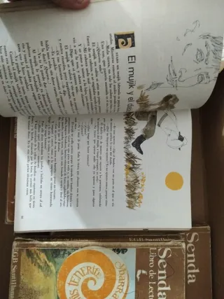 Lote libros Senda 3,4,5,6,7.