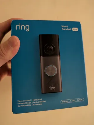 Videotimbre Ring Pro Cableado 4K