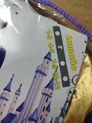 Disfraz Príncipe Azul y Amarillo Niño