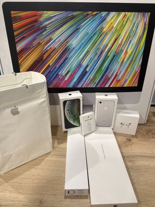 Cajas de productos Apple