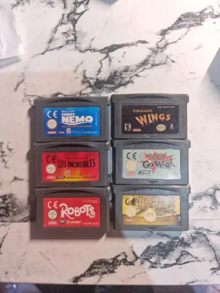 Juegos Game Boy Advance (6 Cartuchos)