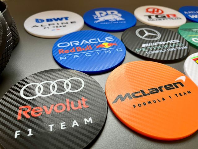 Posavasos Escuderías Formula 1 2026