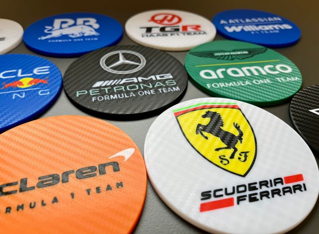 Posavasos Escuderías Formula 1 2026