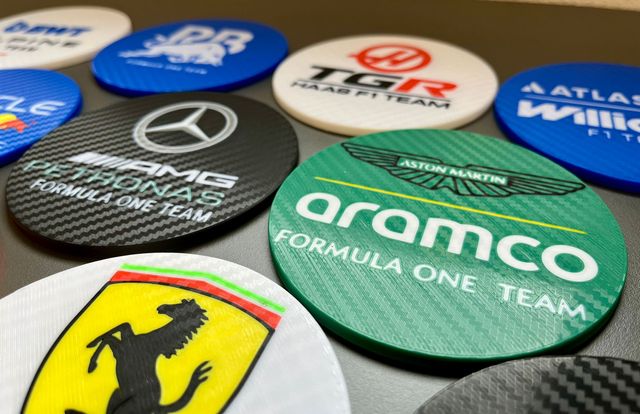 Posavasos Escuderías Formula 1 2026