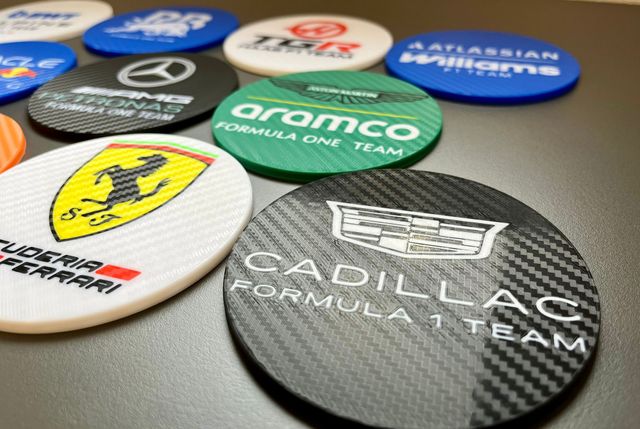 Posavasos Escuderías Formula 1 2026