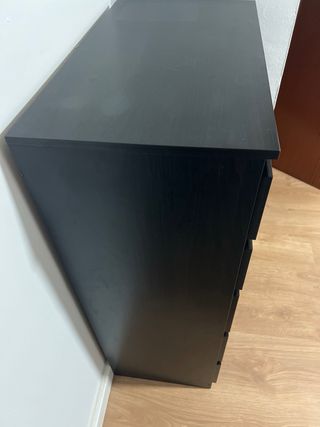 Cajonera Ikea KULLEN 5 cajones negromarrón
