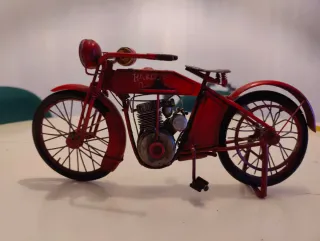 Maqueta Moto Harley Davidson Chapa Antigua