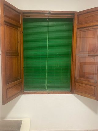 2 Persianas Alicantinas Madera verdes