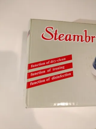 Cepillo Plancha Vapor Portátil Steambrush