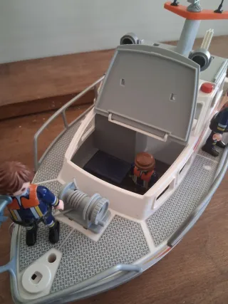 Playmobil Barco de Rescate y Buceador
