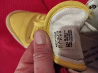 Zapatillas Adidas Altas Amarillas Naranja