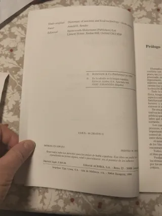 Diccionario de Nutrición y Tecnología de Los Al...