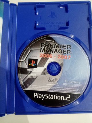 PS2 PREMIER MANAGER 2006 2007