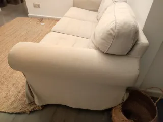 Sofá 3 plazas EKTORP IKEA Beige