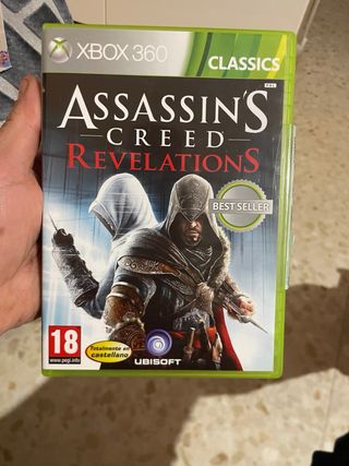 Xbox 360 Slim Negra + Transformador + HDMI + Juego