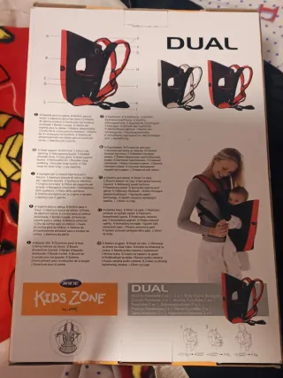 Mochila Portabebé Jane Kids Zone Dual