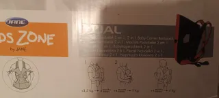 Mochila Portabebé Jane Kids Zone Dual