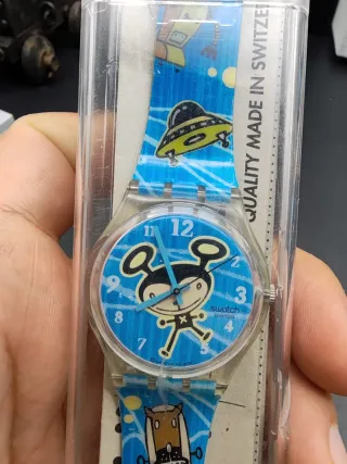 Orologio Swatch Vintage 2001 Alien