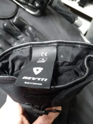 Guantes Moto Revit Stratos 2 GTX Negro