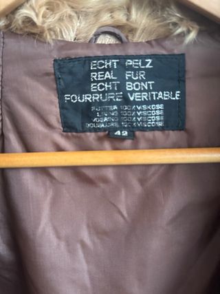 Abrigo de piel Astracán