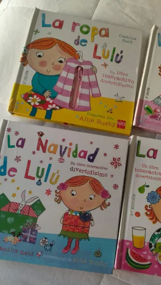 COLECCIÓN LIBROS LULÚ PACK DE 5 LIBROS