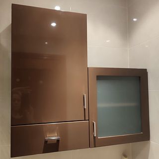 Armario columna de baño de 120cm de alto