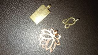 Pingentes Avulsos Dourados e Cobre