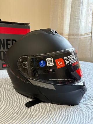 Casco Modular MT Genesis Negro