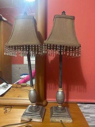 Lámparas de mesita de noche (2 unidades)
