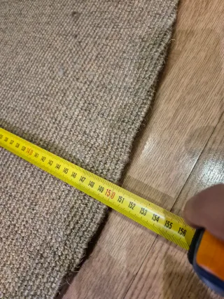 Alfombra circular Zara Home - Beige