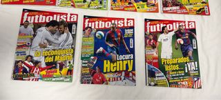 Pack 15 Revistas Futbolista