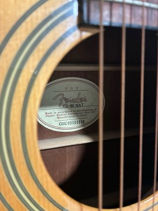 Guitarra Electroacústica Fender