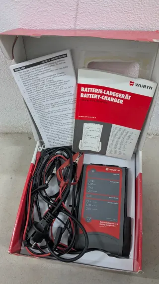 Cargador Batería Coche Wurth mod 0772 15