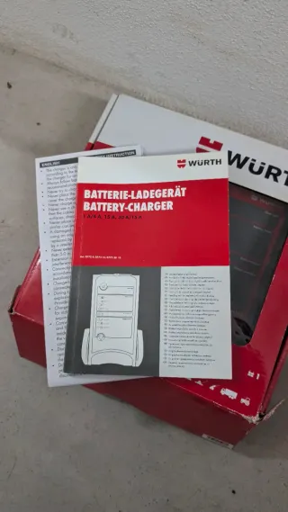 Cargador Batería Coche Wurth mod 0772 15