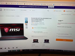 MSI GF75 Thin 9SD Portátil Gaming