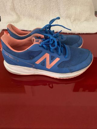 Zapatillas New Balance Mujer Azul/Rosa