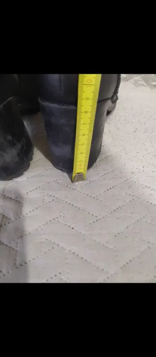 Botines negros tacón grueso mujer