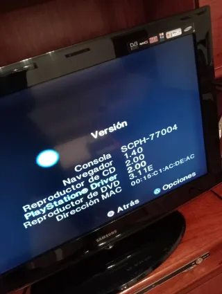 Consola PS2 77004 Slim Negra