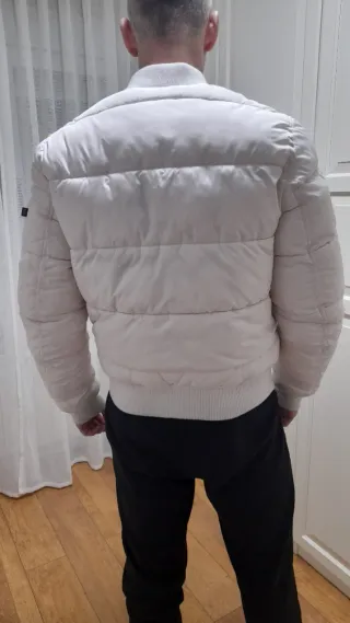 Chaqueta Bomber Alpha Industries Blanca