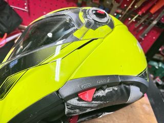 Casco Modular LS2 Amarillo