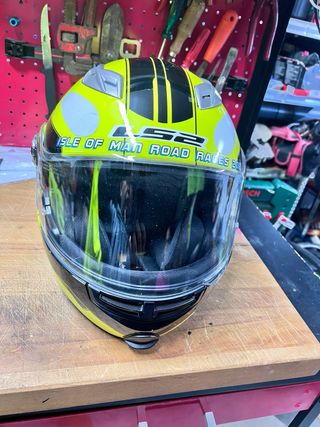 Casco Modular LS2 Amarillo